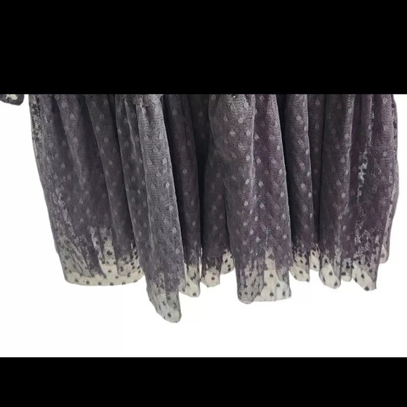 Anthropologie Maeve Samara Mesh Floral Embroidered Tunic Dress Womens Size XS - Picture 4 of 8